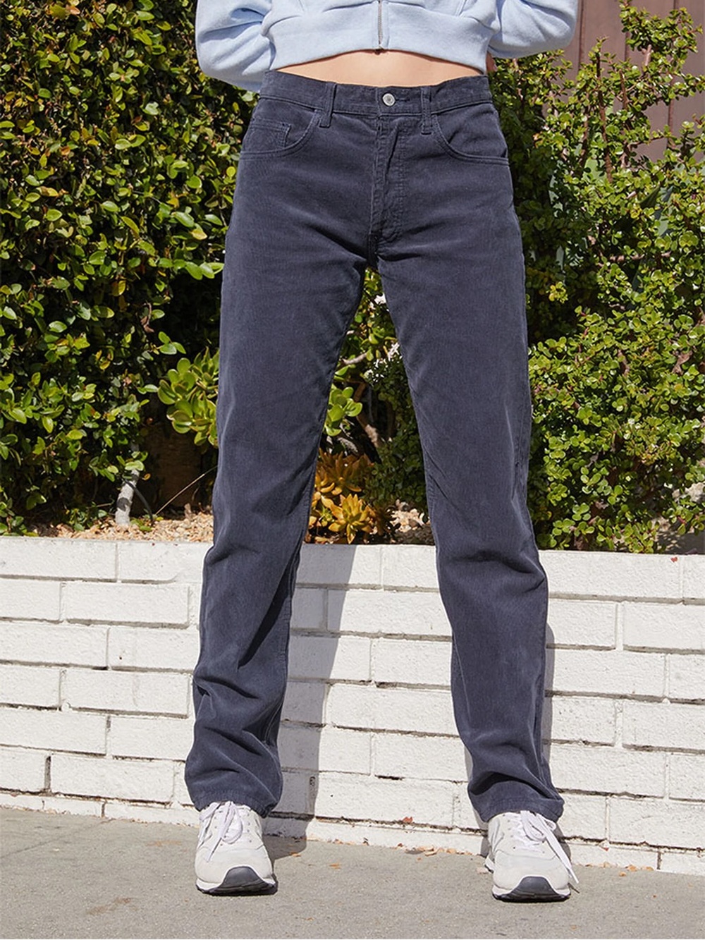 BRANDY MELVILLE JOHN GALT corduroy navy pants size S